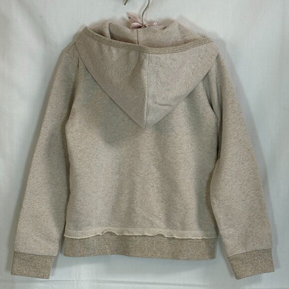 Juicy Couture Girls Full Zip Long Sleeves Hoodie Sweatshirt - Beige - Size 6 - Picture 4 of 7